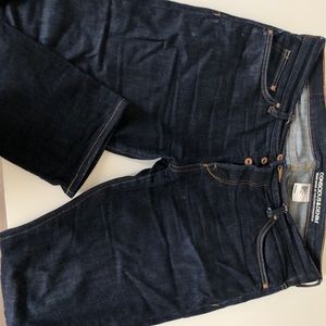 H&M &denim Men’s slim dark wash Jeans 36/34
